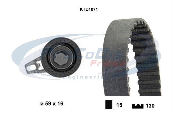 PROCODIS FRANCE Hammashihnasarja KTD1071